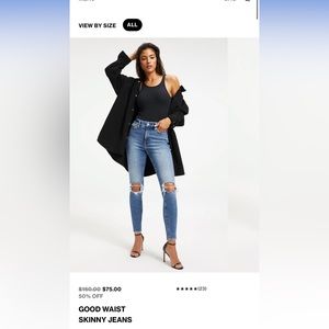 NWT Good American Jeans